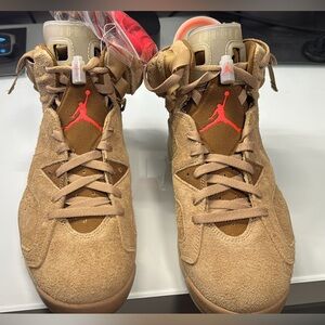 Air Jordan vi “ Travis Scott” British Khaki